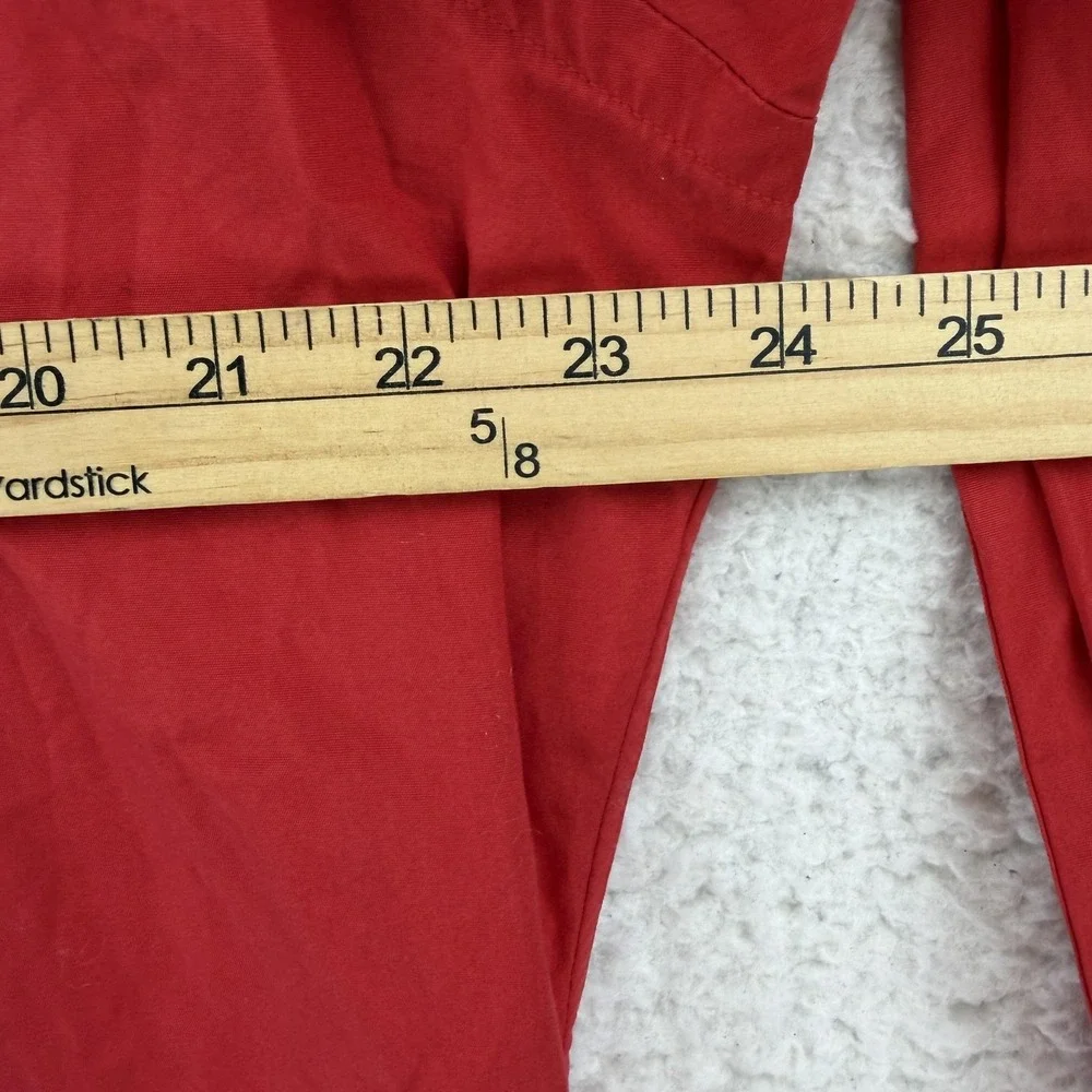 Ralph Lauren Shirt Mens Large Red Long Sleeve Button Down Pony Logo Classic Fit